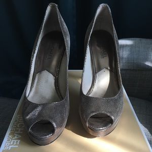 Michael Kors Platform Heels Anthracite